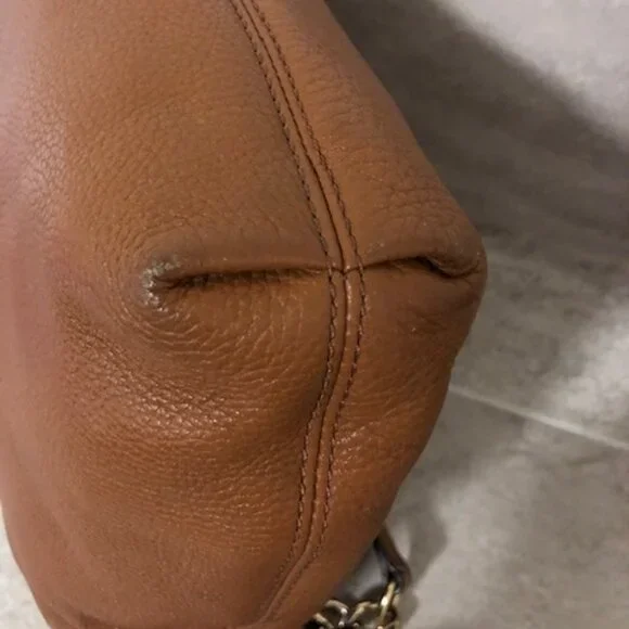 Michael Kors Leather Shoulder Bag - Picture 15 of 16